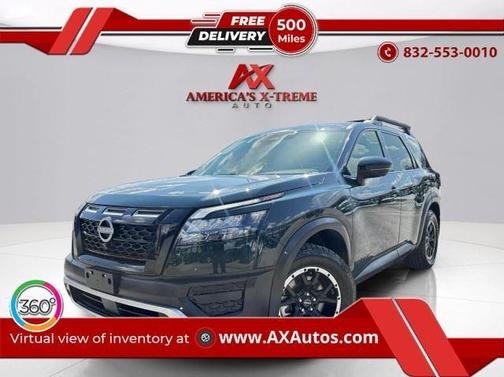 Obsidian Green 2024 Nissan Pathfinder Rock Creek