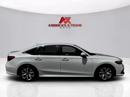 Platinum White Pearl 2024 Honda Civic LX