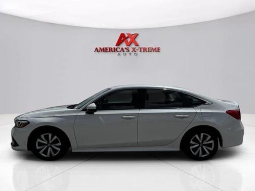 Platinum White Pearl 2024 Honda Civic LX