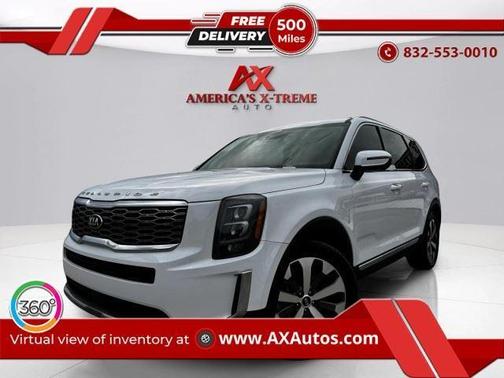 Glacial White Pearl 2021 Kia Telluride EX