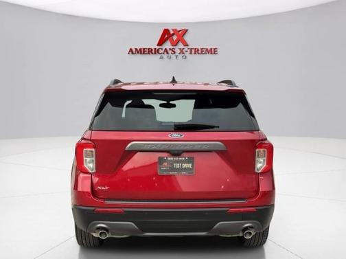 Red Metallic 2024 Ford Explorer XLT
