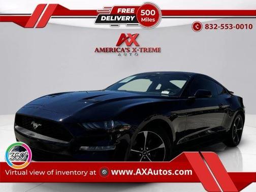 Antimatter Blue Metallic 2021 Ford Mustang EcoBoost