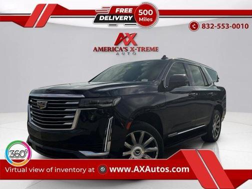 Dark Moon Blue Metallic 2021 Cadillac Escalade Premium Luxury Platinum