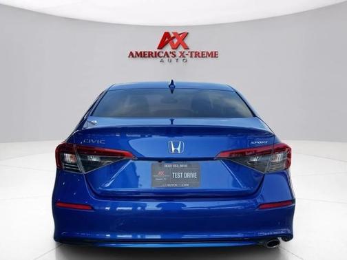 Aegean Blue Metallic 2022 Honda Civic Sport