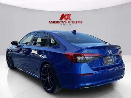 Aegean Blue Metallic 2022 Honda Civic Sport