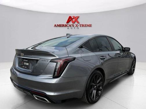 Satin Steel Metallic 2022 Cadillac CT5 Sport RWD