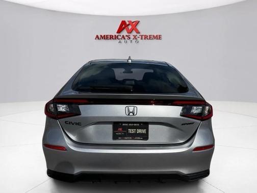 Solar Silver Metallic 2026 Honda Civic Sport