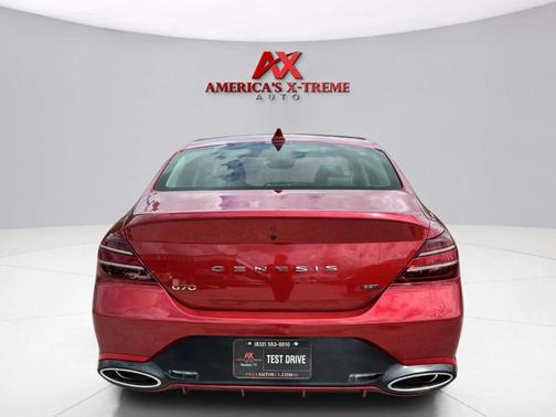Havana Red 2023 Genesis G70 3.3T
