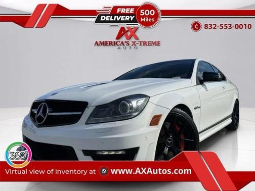 Diamond White Metallic 2014 Mercedes-Benz C-Class C 63 AMG