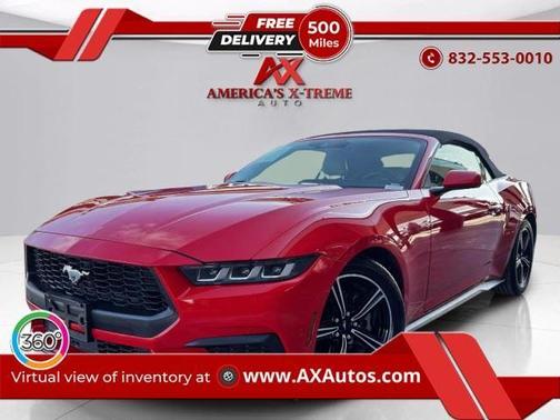 Rapid Red Metallic Tinted Clearcoat 2024 Ford Mustang EcoBoost