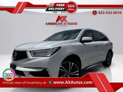 Platinum White Pearl 2020 Acura MDX 3.5L w/Technology Package