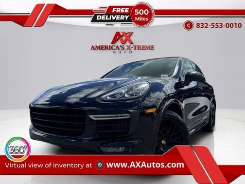 Black 2017 Porsche Cayenne GTS