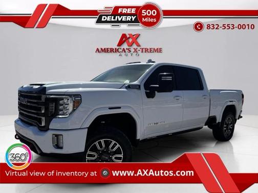 Summit White 2021 GMC Sierra 2500 AT4
