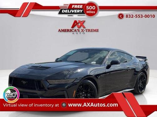 Shadow Black 2024 Ford Mustang GT