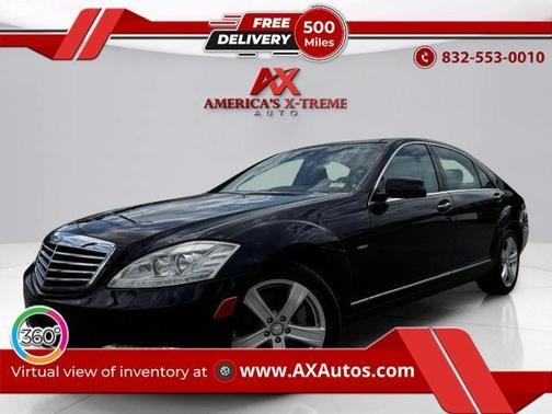 Black 2012 Mercedes-Benz S-Class S 550 4MATIC