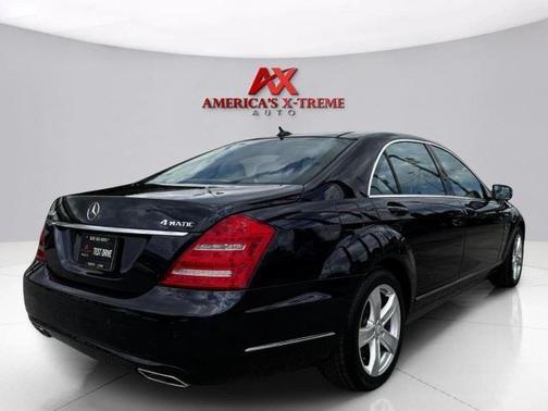 Black 2012 Mercedes-Benz S-Class S 550 4MATIC