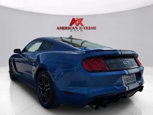 Velocity Blue Metallic 2021 Ford Mustang GT Premium