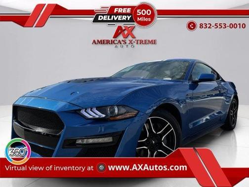 Velocity Blue Metallic 2021 Ford Mustang GT Premium