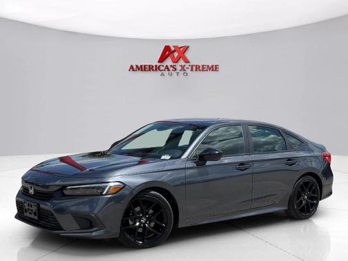 Meteorite Gray Metallic 2023 Honda Civic Sport