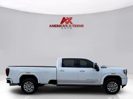 White Frost Tri-Coat 2022 GMC Sierra 3500 Denali