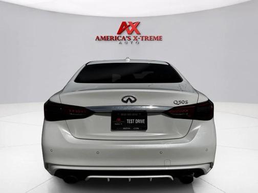Majestic White 2020 INFINITI Q50 3.0t Sport