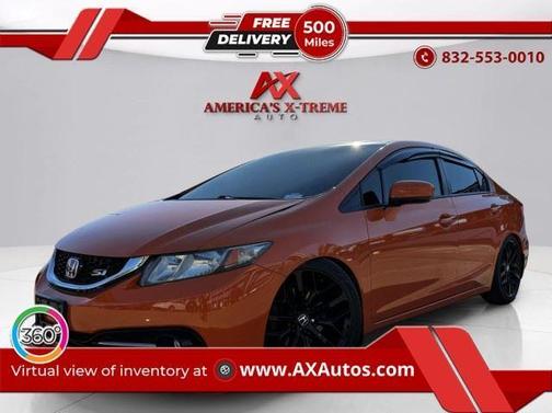 Orange Fire Pearl 2014 Honda Civic Si