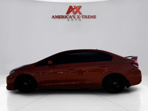 Orange Fire Pearl 2014 Honda Civic Si