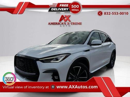 Radiant White 2024 INFINITI QX50 SPORT