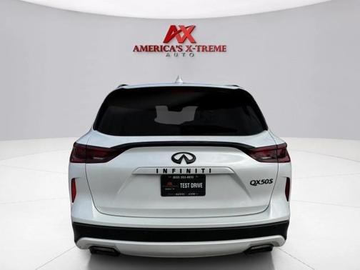 Radiant White 2024 INFINITI QX50 SPORT
