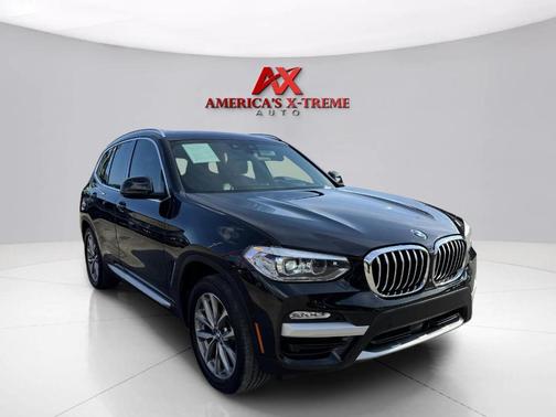 Black Sapphire Metallic 2019 BMW X3 xDrive30i