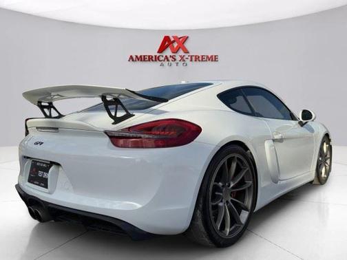 White 2016 Porsche Cayman GT4
