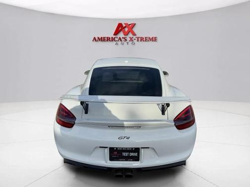 White 2016 Porsche Cayman GT4