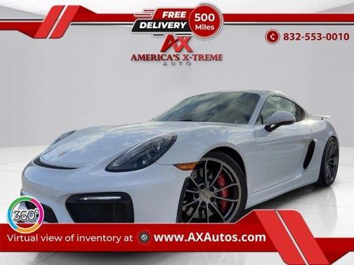 White 2016 Porsche Cayman GT4