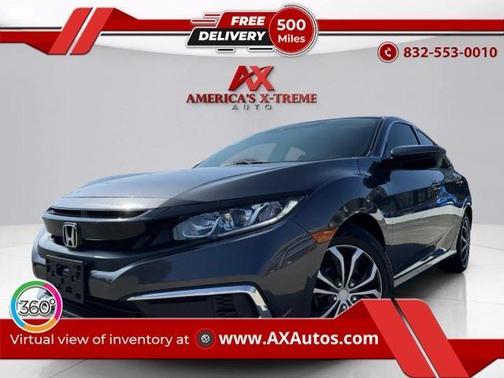 Modern Steel Metallic 2021 Honda Civic LX