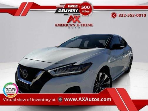 White 2022 Nissan Maxima Platinum