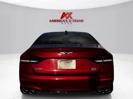 Havana Red 2019 Genesis G80 3.3T Sport