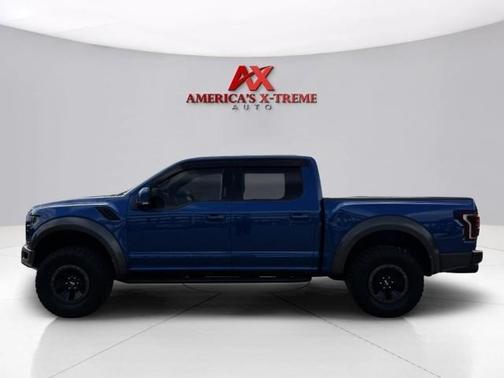Lightning Blue 2017 Ford F-150 Raptor