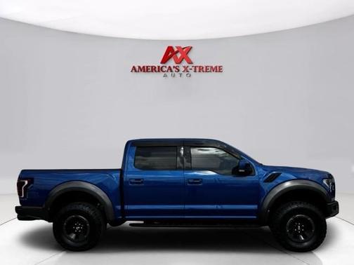 Lightning Blue 2017 Ford F-150 Raptor