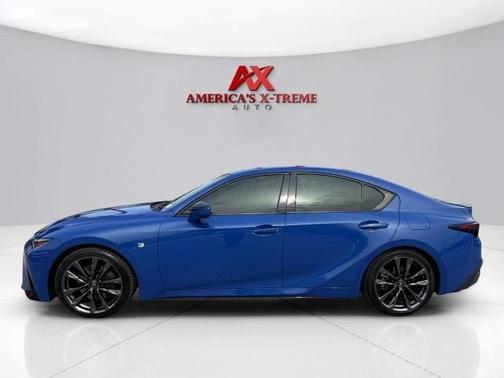 Ultrasonic Blue Mica 2023 Lexus IS 350 F Sport