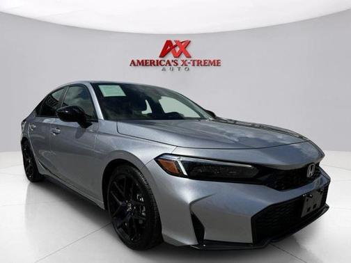 Solar Silver Metallic 2026 Honda Civic Sport
