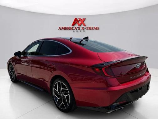 Calypso Red 2021 Hyundai SONATA N Line