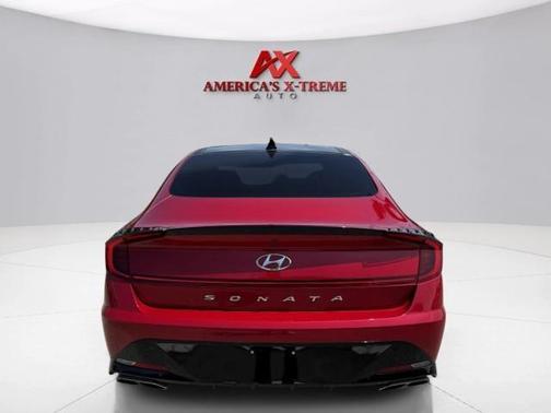 Calypso Red 2021 Hyundai SONATA N Line