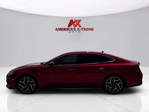 Calypso Red 2021 Hyundai SONATA N Line