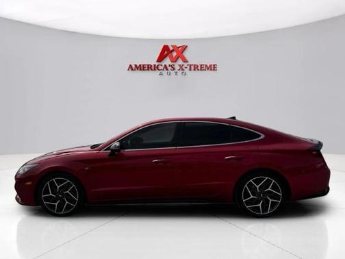 Calypso Red 2021 Hyundai SONATA N Line
