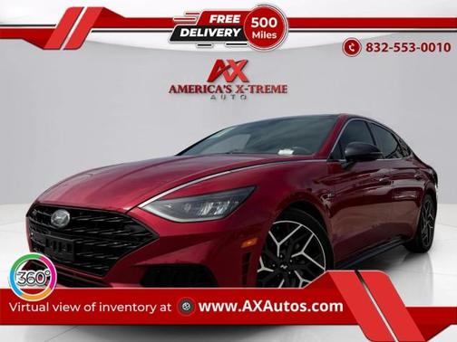 Calypso Red 2021 Hyundai SONATA N Line