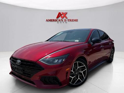 Calypso Red 2021 Hyundai SONATA N Line