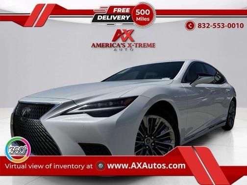 Eminent White Pearl 2023 Lexus LS 500 Base