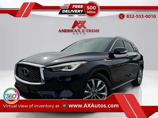 Hermosa Blue 2021 INFINITI QX50 Luxe