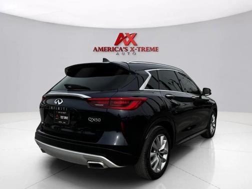 Hermosa Blue 2021 INFINITI QX50 Luxe