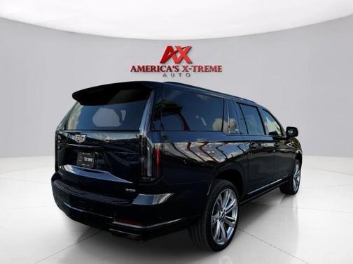 Galactic Gray Metallic 2025 Cadillac Escalade ESV Sport